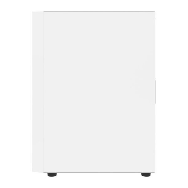 Gabinete Aigo Darkflash A290 Mesh Branco — lateral direita