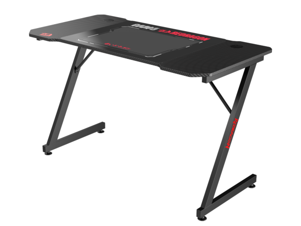 Mesa Gamer Redragon GD-1102E-S — vista em perspectiva
