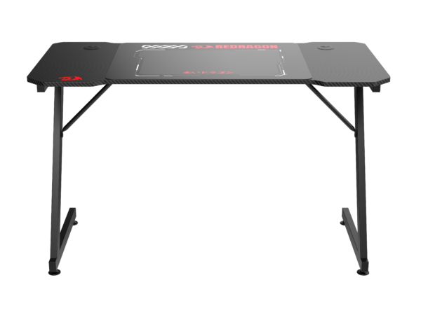 Mesa Gamer Redragon GD-1102E-S — vista frontal do tampo