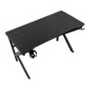 Mesa Gamer R8 Zion 120 cm Preta — vista superior do tampo