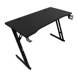 Mesa Gamer Weishi Elite 120 cm Preta — vista principal em perspectiva
