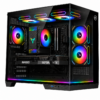 PC Gamer Kalkan Saga RGB com faixa RGB na base